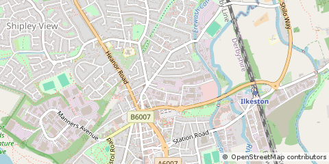 Map of Ilkeston