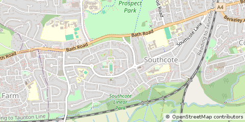 Map of Reading