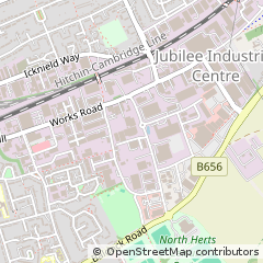 Map of Letchworth Garden City