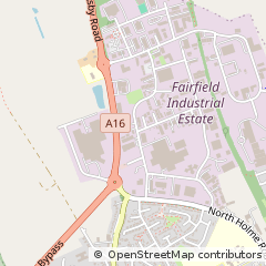 Map of Louth, Lincolnshire