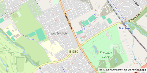 Map of Middlesbrough