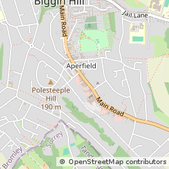 Map of Biggin Hill, Kent