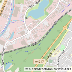 Map of Swansea