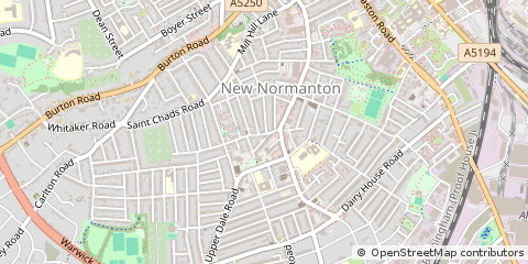 Map of Derby
