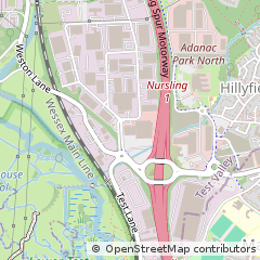 Map of Southampton, Hampshire