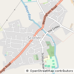 Map of Gainsborough, Lincolnshire