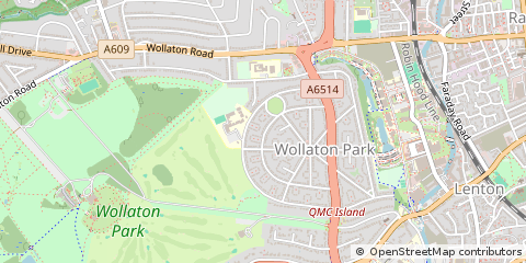 Map of Nottingham