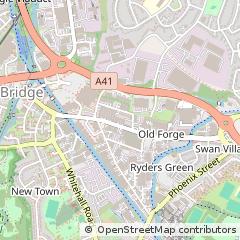 Map of West Midlands