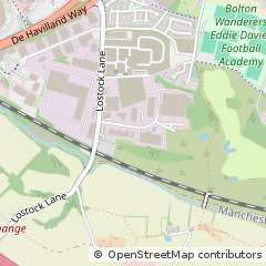 Map of Bolton, Lancashire
