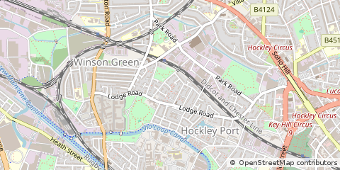 Map of Birmingham