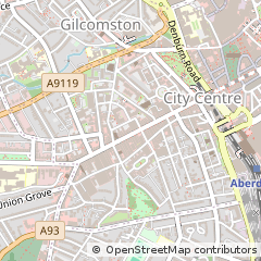 Map of Aberdeen