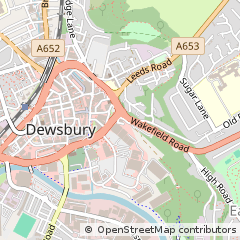Map of West Yorkshire