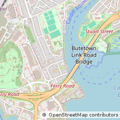 Map of Cardiff