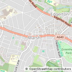 Map of Huddersfield