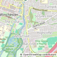 Map of Winchester