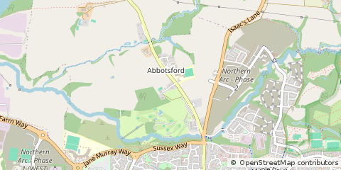 Map of Burgess Hill, West Sussex