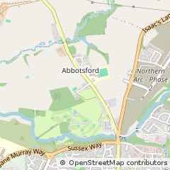 Map of Burgess Hill, West Sussex
