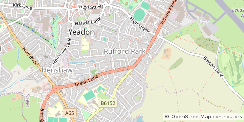 Map of Leeds