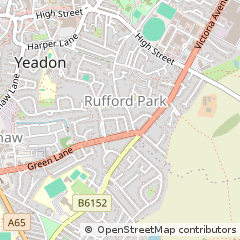 Map of Leeds