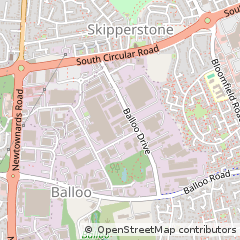 Map of Bangor, Down