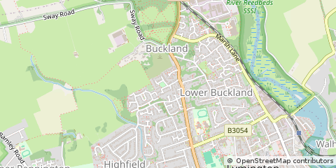 Map of Lymington
