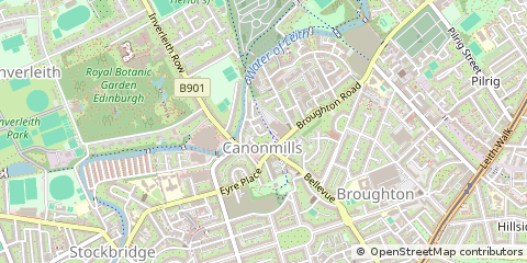 Map of Edinburgh