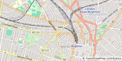 Map of Brighton