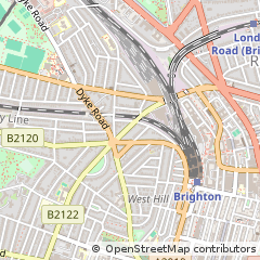 Map of Brighton