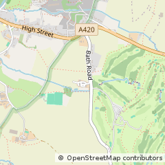 Map of Bristol, Gloucestershire