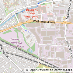 Map of Willenhall, West Midlands