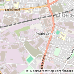 Map of Padiham, Lancashire