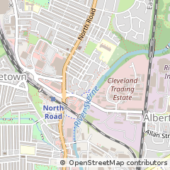 Map of Darlington