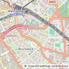 Map of Manchester