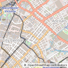 Map of Manchester