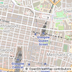 Map of Glasgow