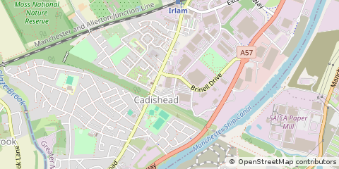 Map of Manchester, Greater Manchester