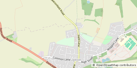 Map of Pontefract