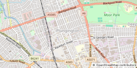 Map of Preston