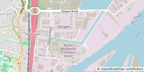 Map of Belfast