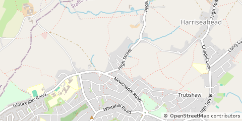 Map of Stoke-on-Trent