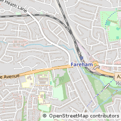 Map of Fareham