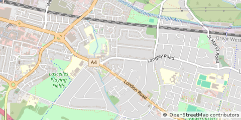 Map of Slough