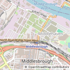 Map of Middlesbrough