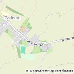 Map of Pontefract, West Yorkshire