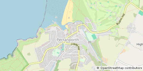 Map of Truro, Cornwall