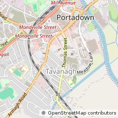 Map of Portadown, Armagh