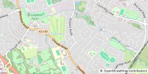 Map of Cheadle