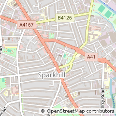 Map of Birmingham