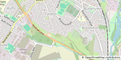 Map of Nottingham