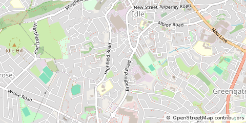 Map of Bradford